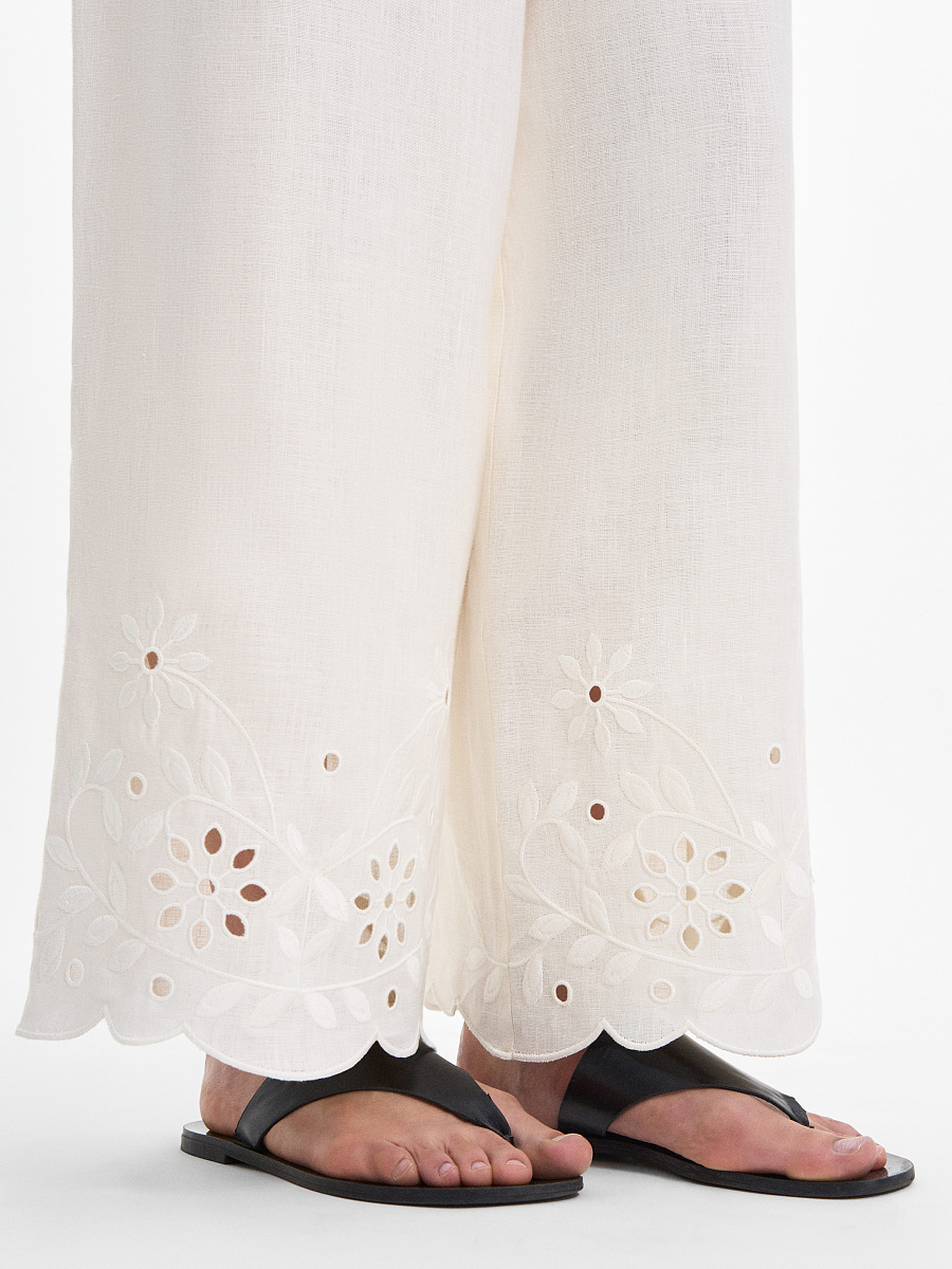 “Vtikha” Milk Trousers [0]
