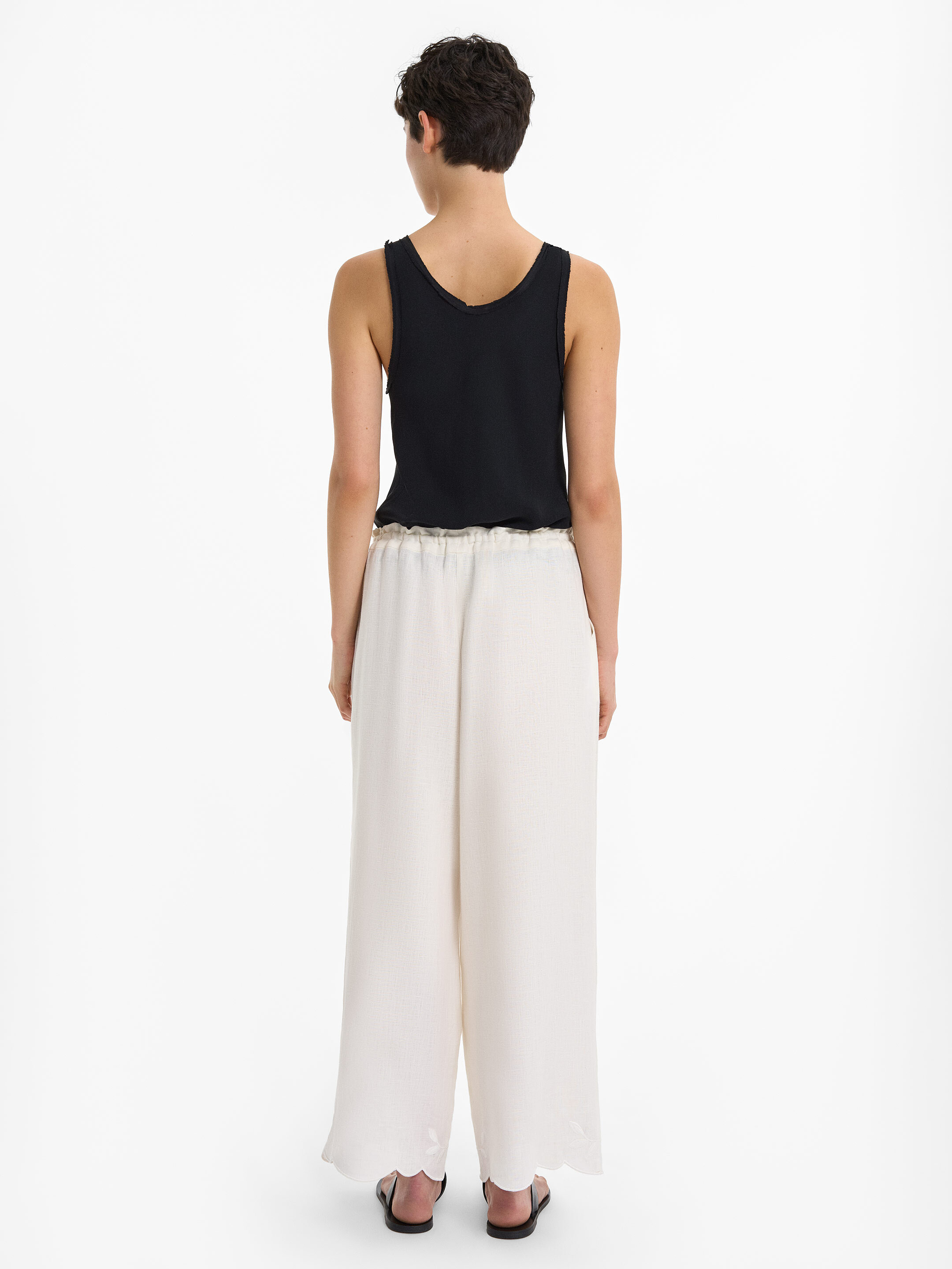 “Vtikha” Milk Trousers choose