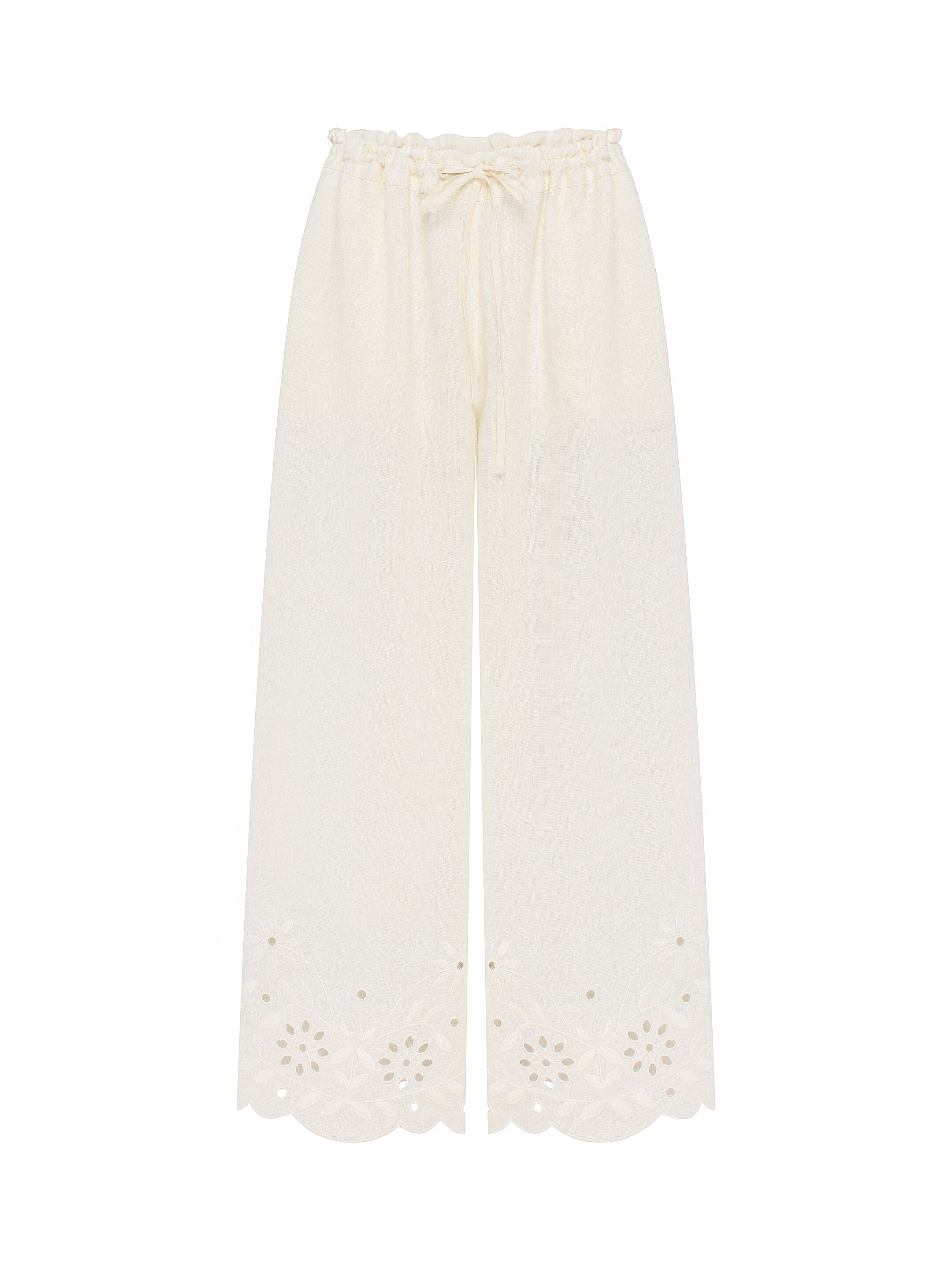 “Vtikha” Milk Trousers fitting