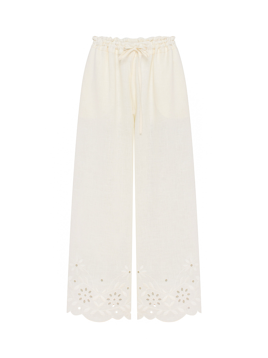 “Vtikha” Milk Trousers [0]
