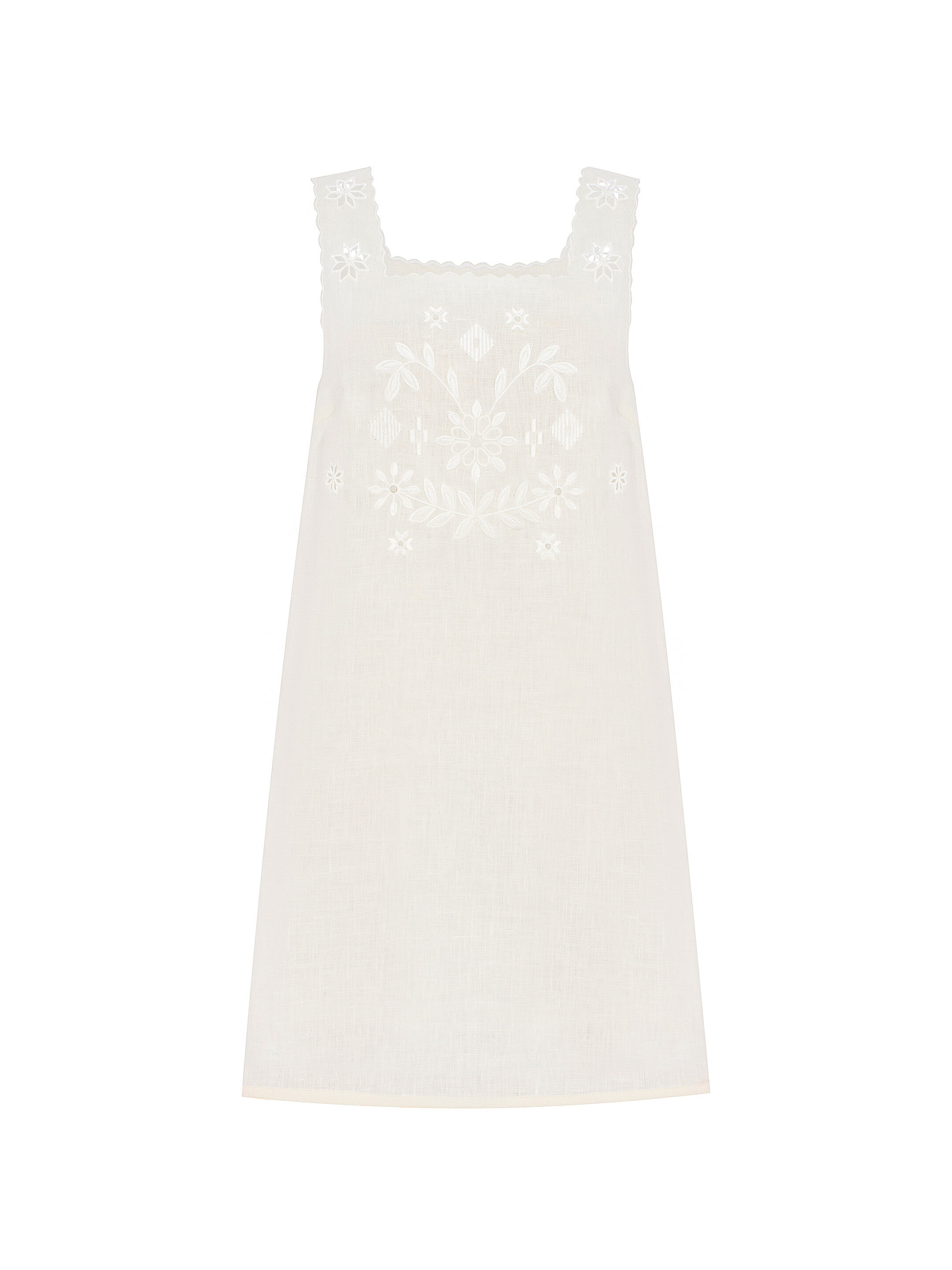 “Lelitka” Milk Sundress fitting