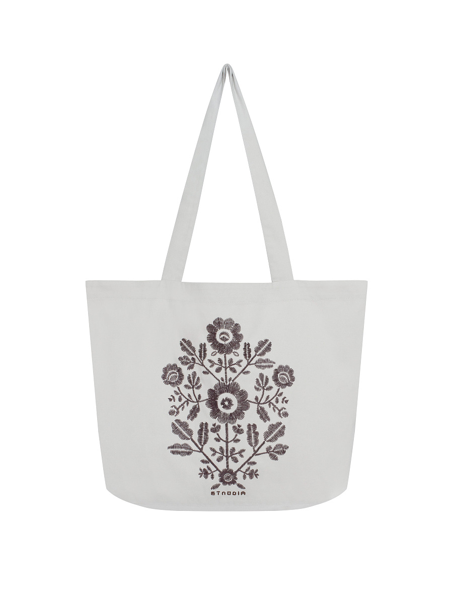 “Pervyi” Embroidered Bag [0]
