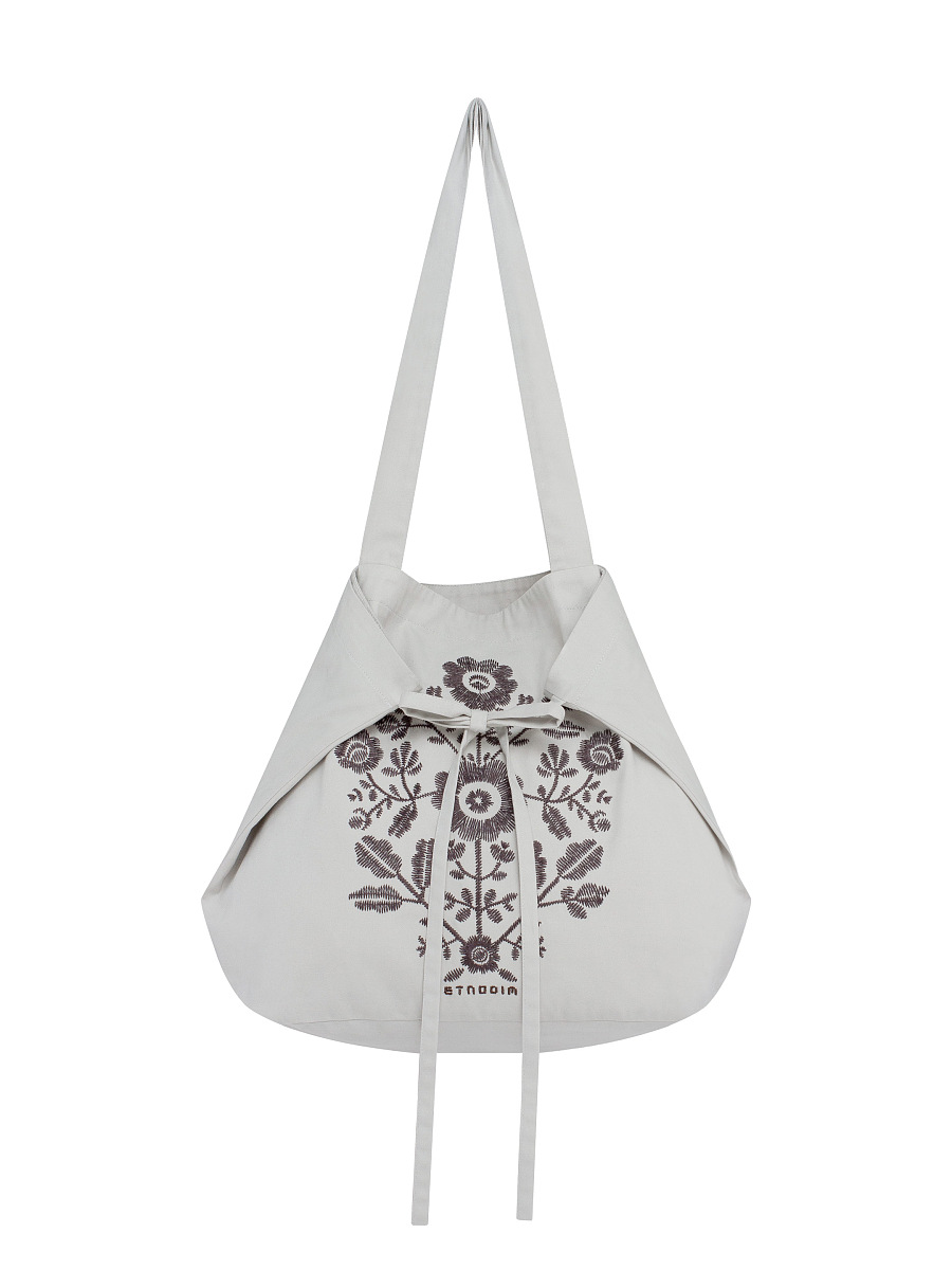 “Pervyi” Embroidered Bag [0]