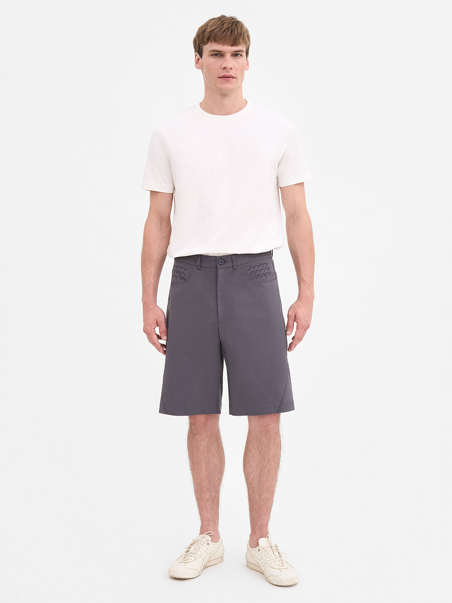 “Ventsi” Men's Grey Shorts [0]