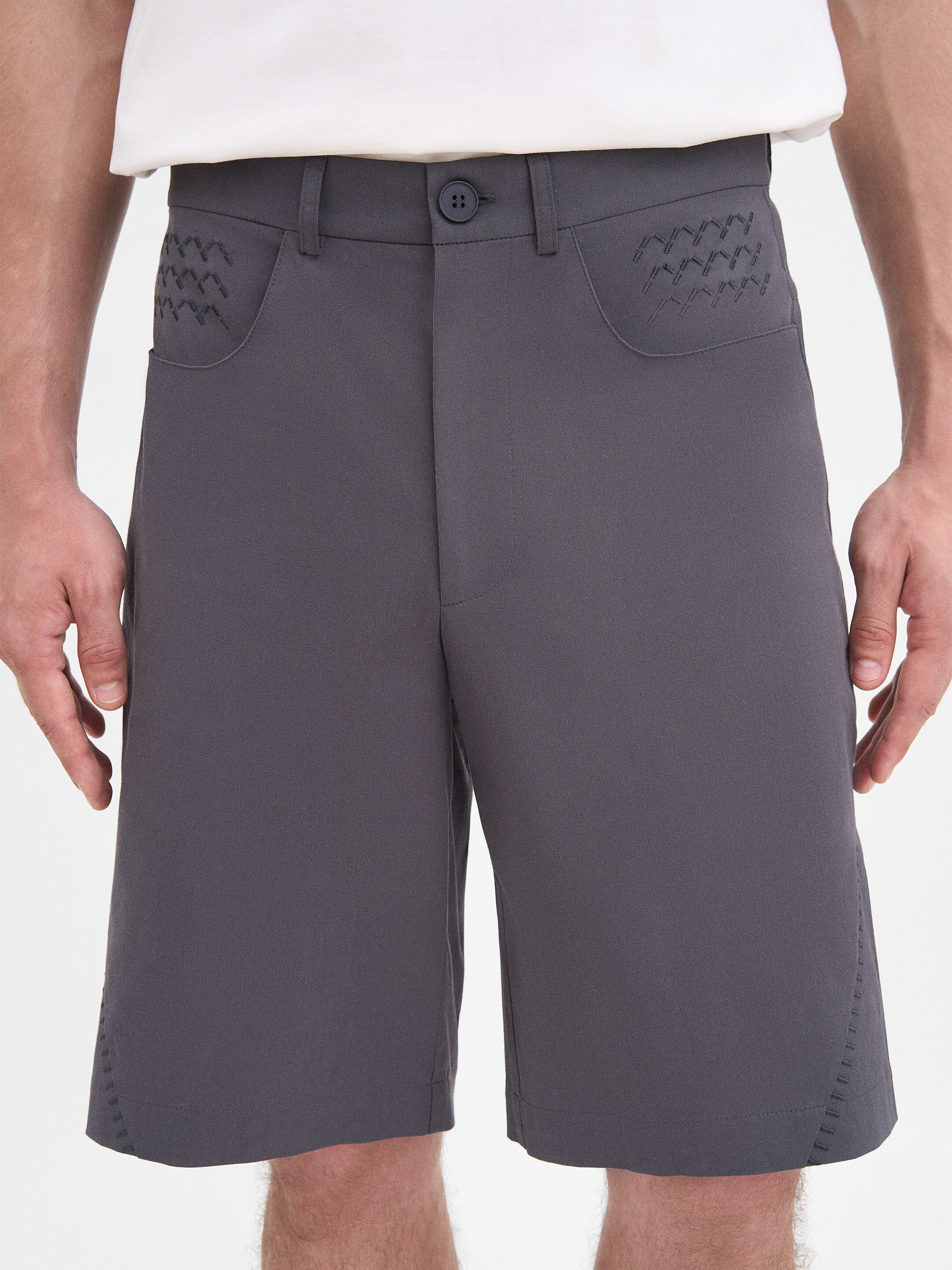 “Ventsi” Men's Grey Shorts in Ukraine