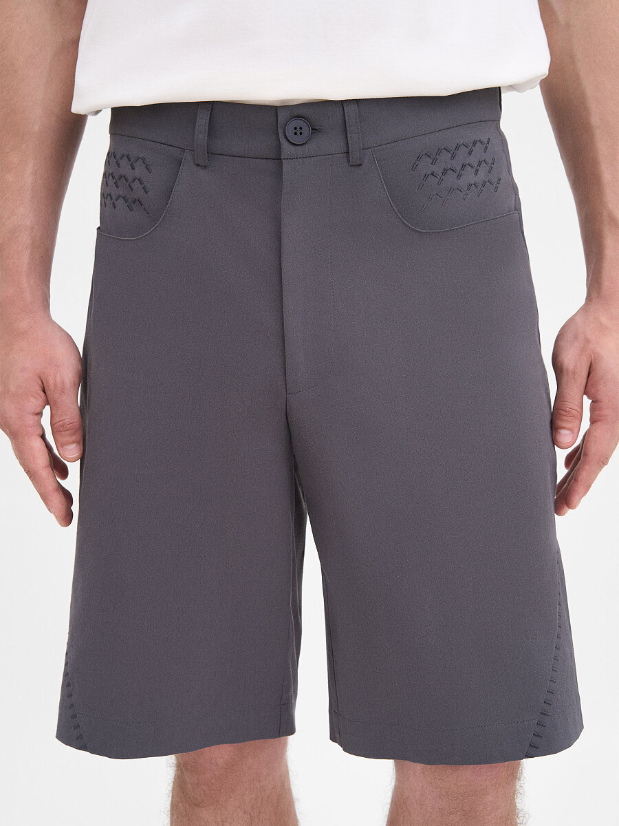“Ventsi” Men's Grey Shorts [0]