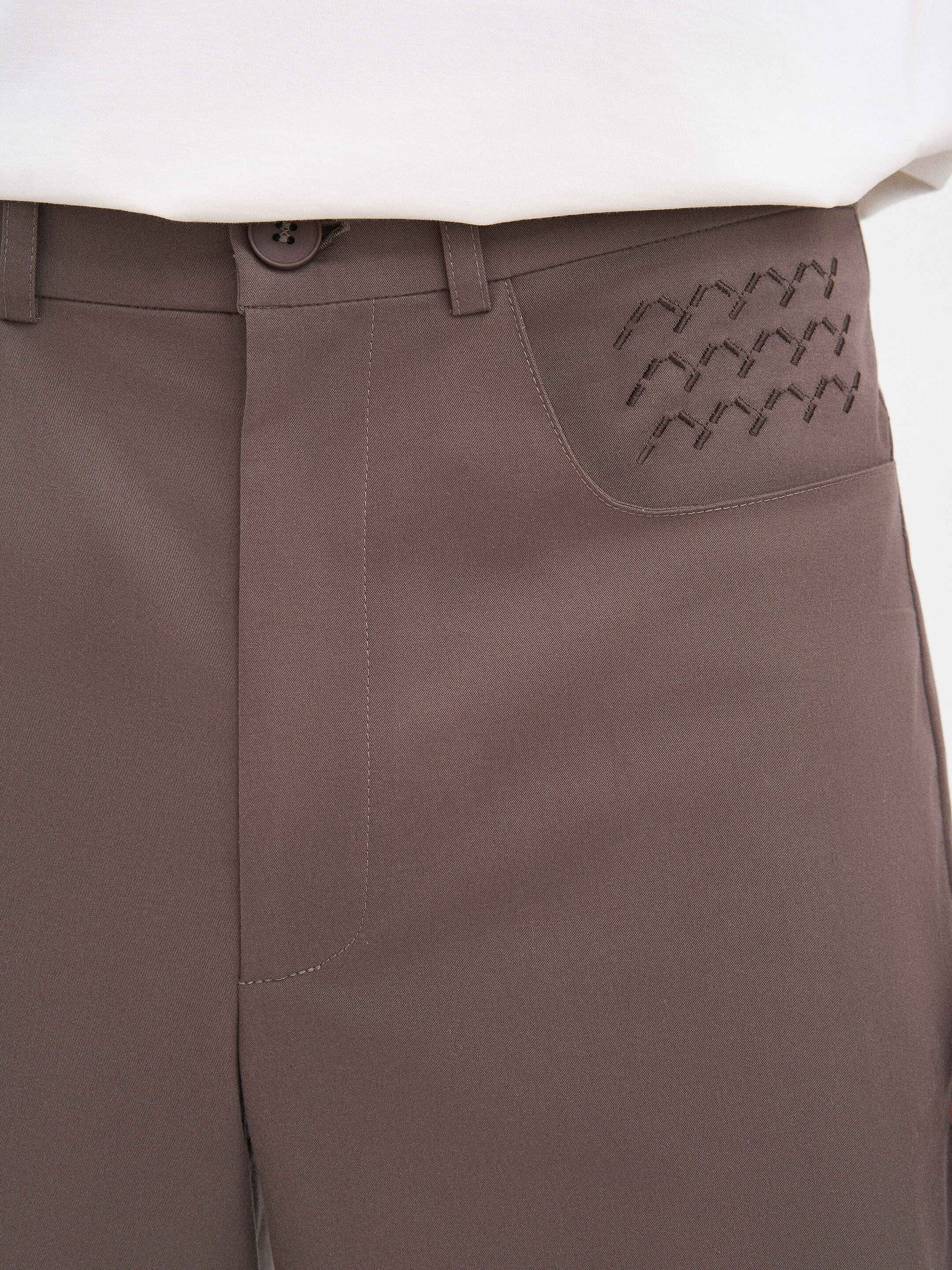 “Ventsi” Men's Brown Shorts photo