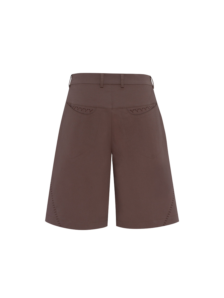 “Ventsi” Men's Brown Shorts [0]