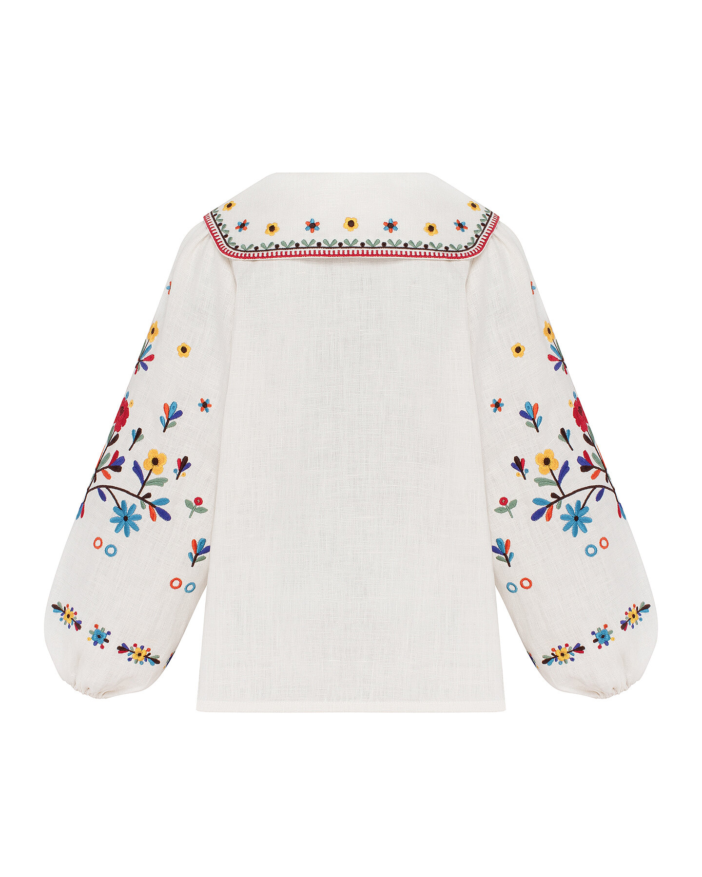 “Yasochka” milk-colored shirt for girls sizes