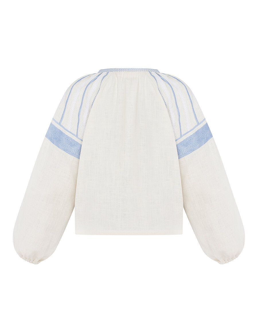 “Mizyn” milk-colored shirt for girls [0]
