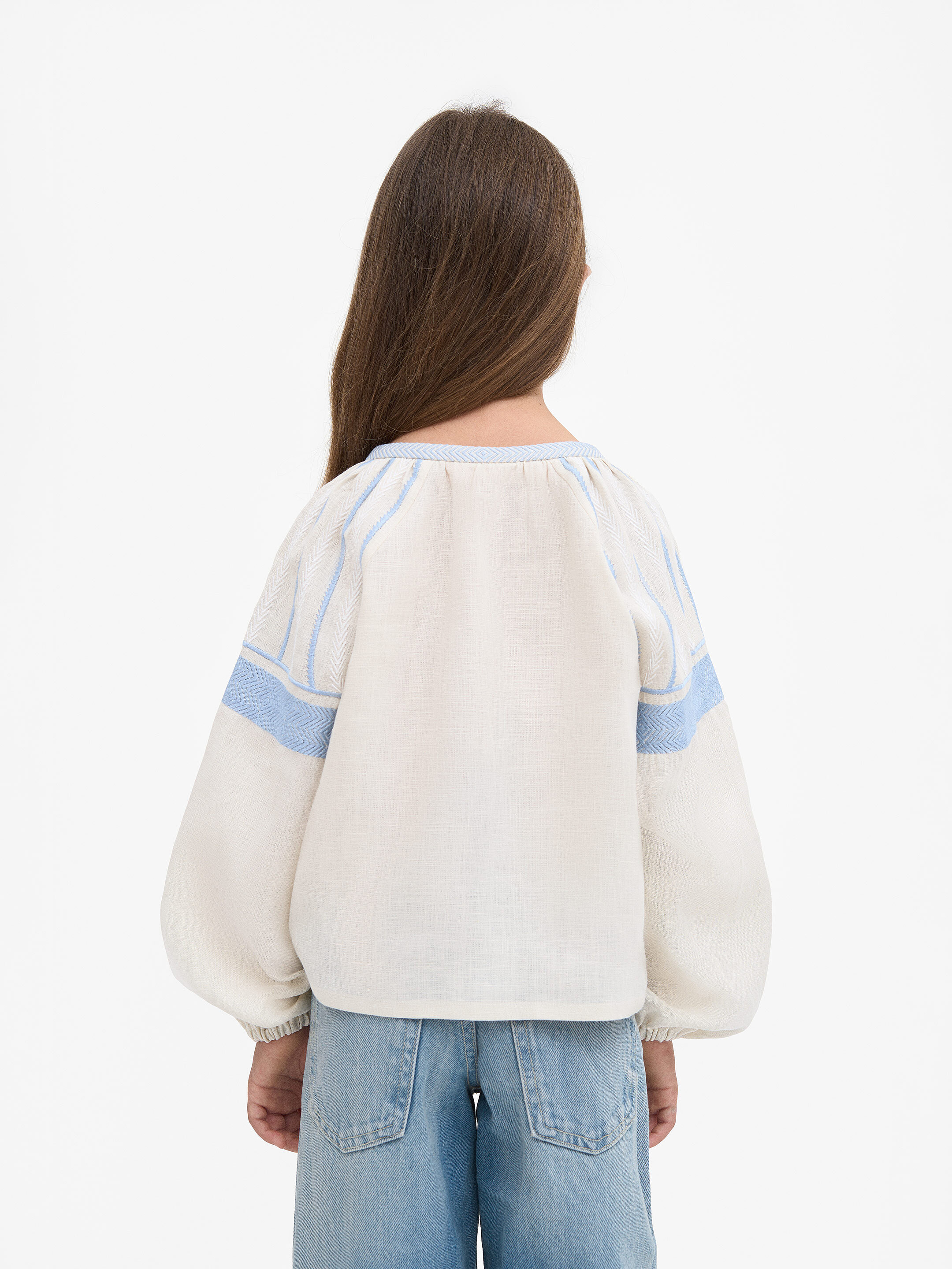 “Mizyn” milk-colored shirt for girls ціна