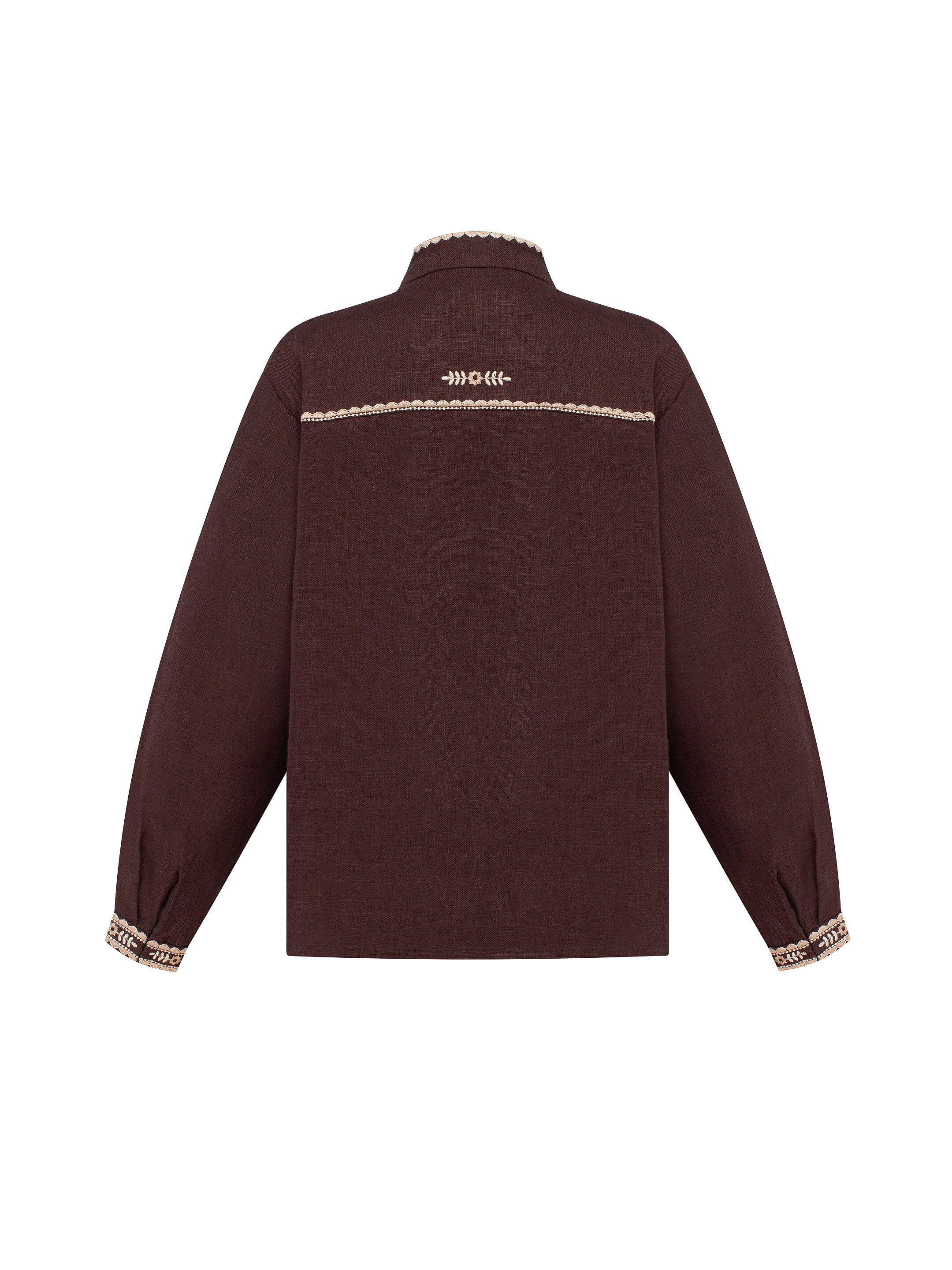 “Zozulia” brown shirt for boys buy