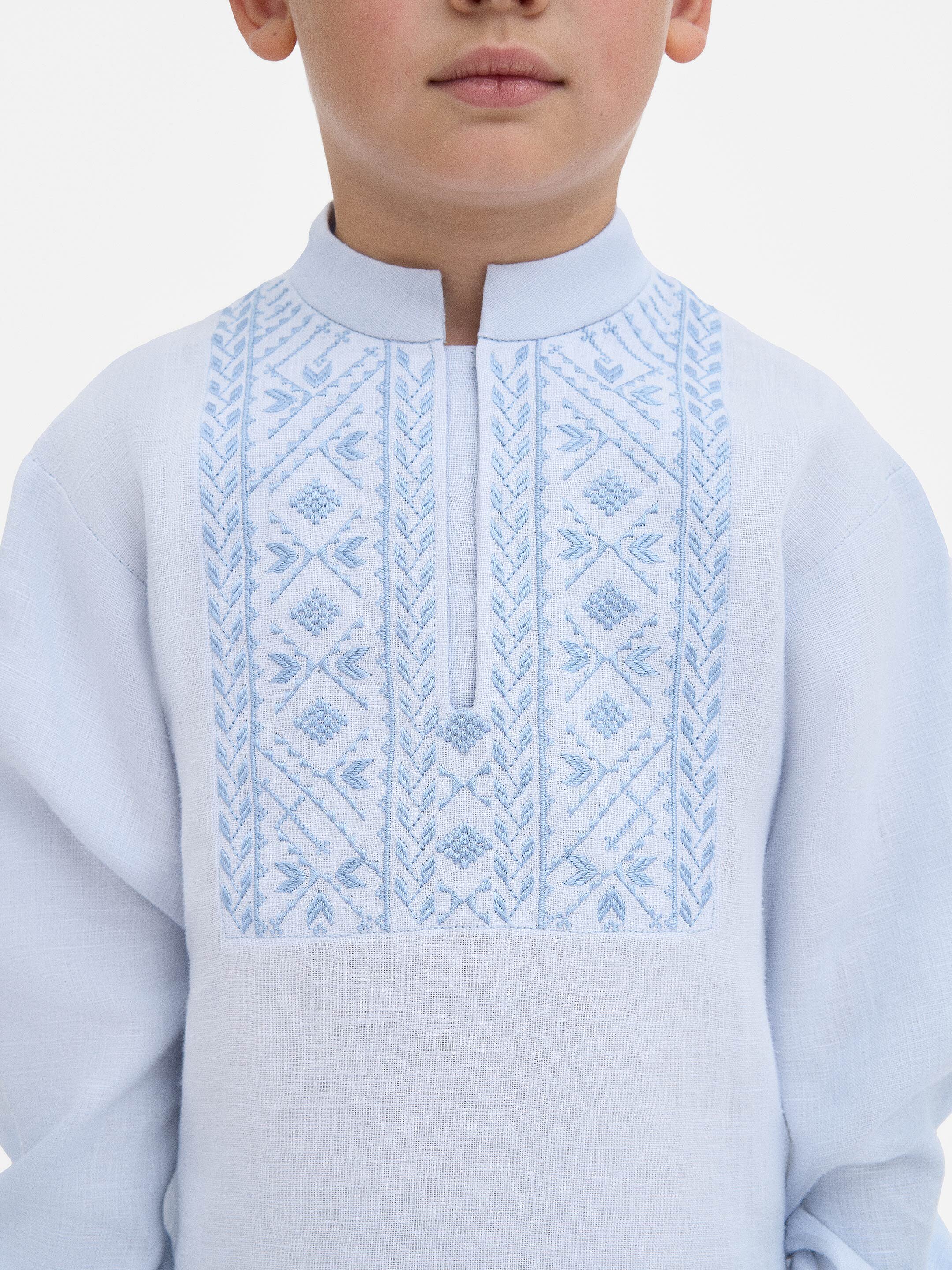 “Serpii” blue shirt for boys photo