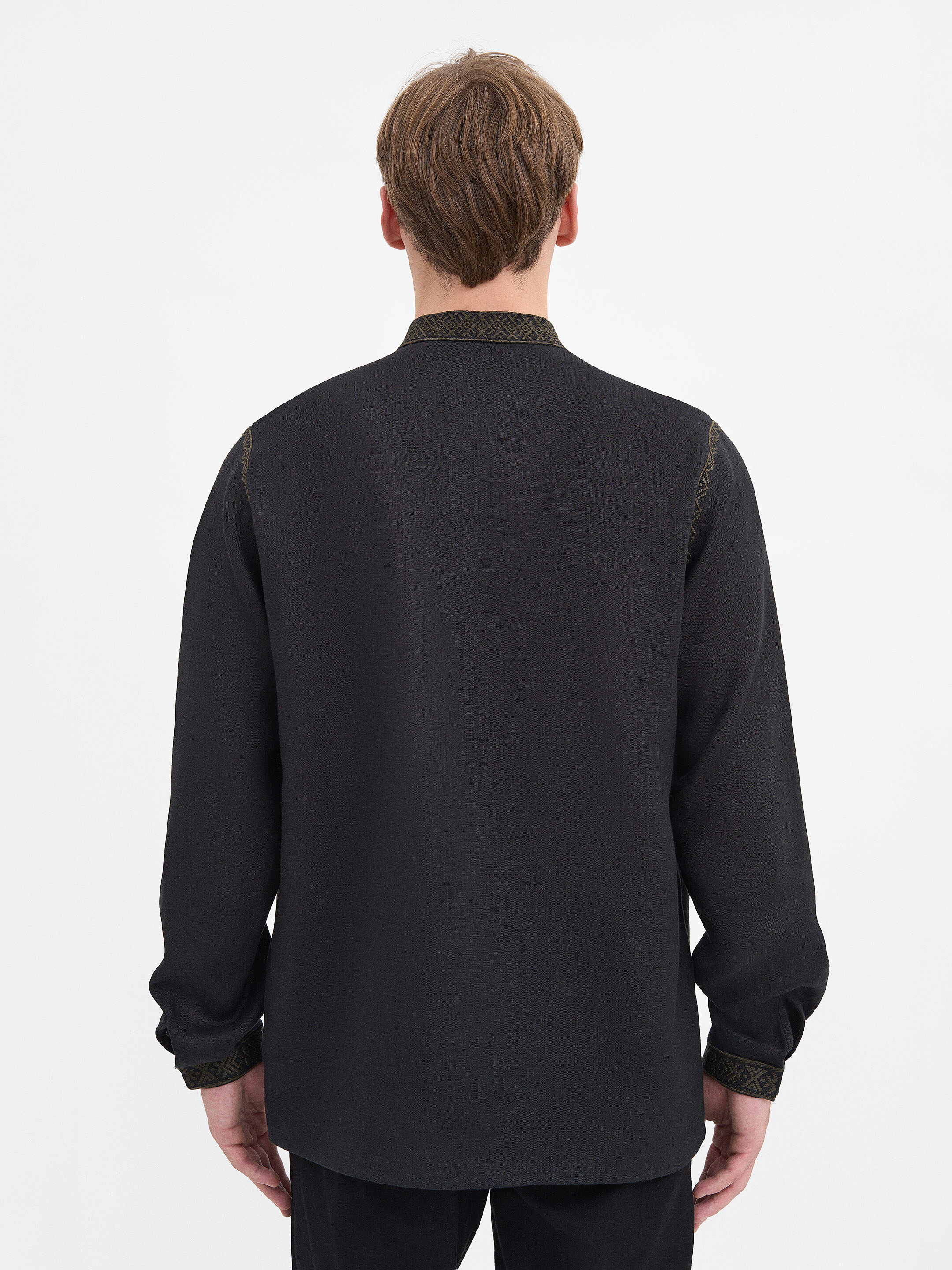 “Eney” men’s shirt in black choose