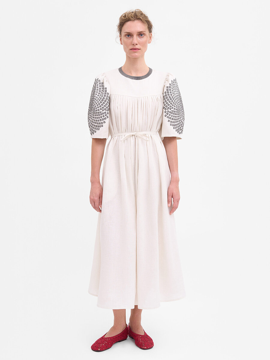 Off-White "Sontsetsvit" Dress [0]