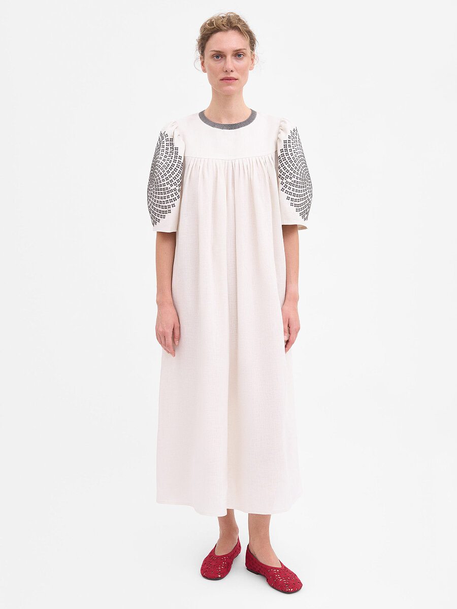 Off-White "Sontsetsvit" Dress [0]