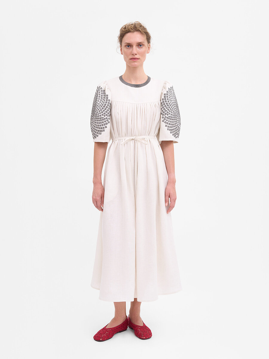 Off-White "Sontsetsvit" Dress [0]