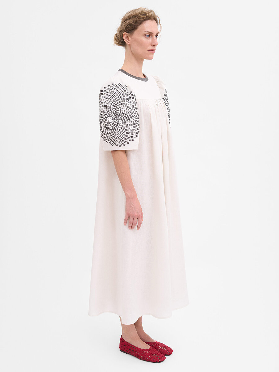 Off-White "Sontsetsvit" Dress [0]