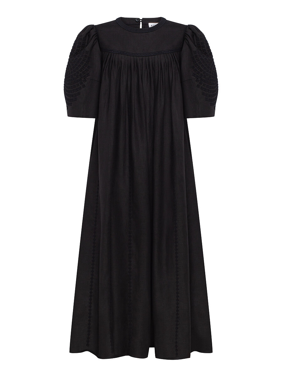 Black "Sontsetsvit" Dress [0]