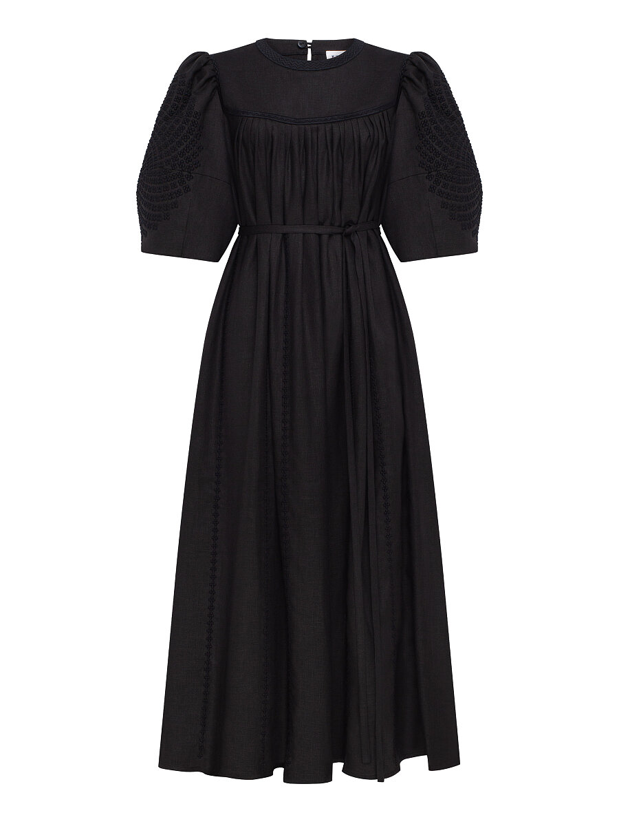Black "Sontsetsvit" Dress [0]