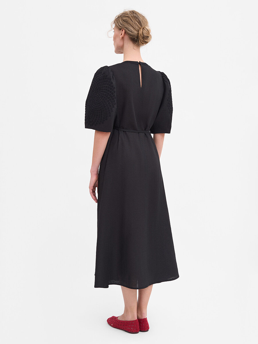 Black "Sontsetsvit" Dress [0]