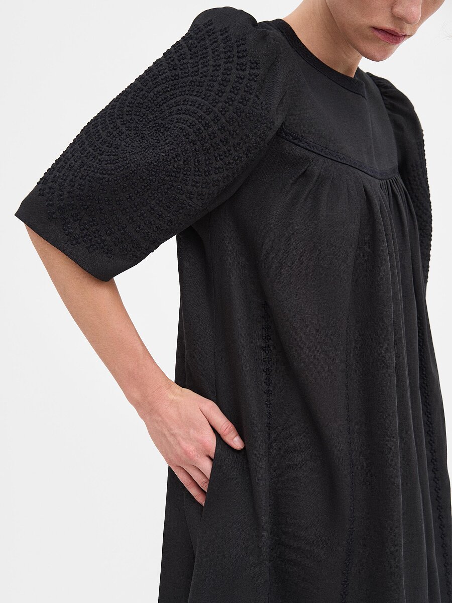 Black "Sontsetsvit" Dress [0]