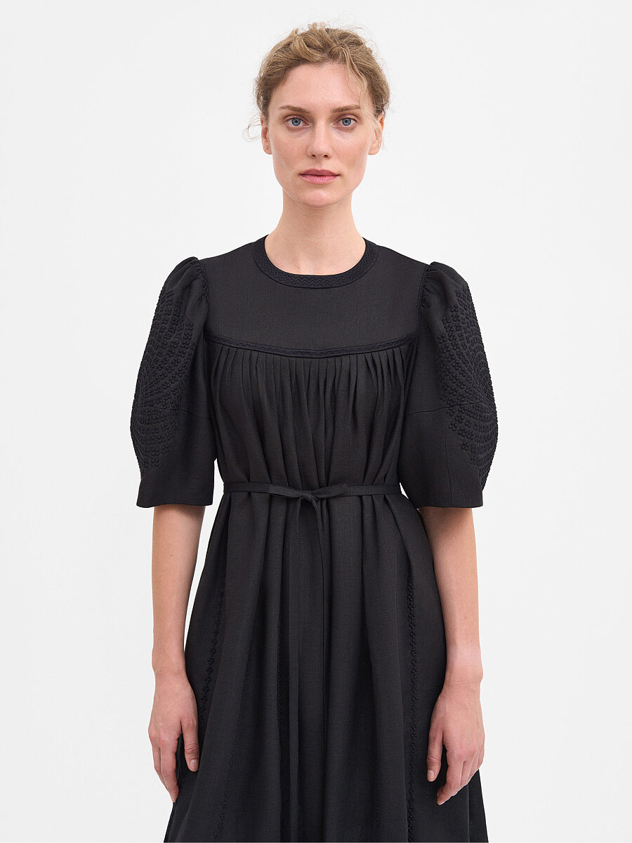 Black "Sontsetsvit" Dress [0]