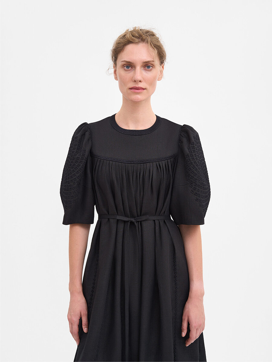 Black "Sontsetsvit" Dress [0]