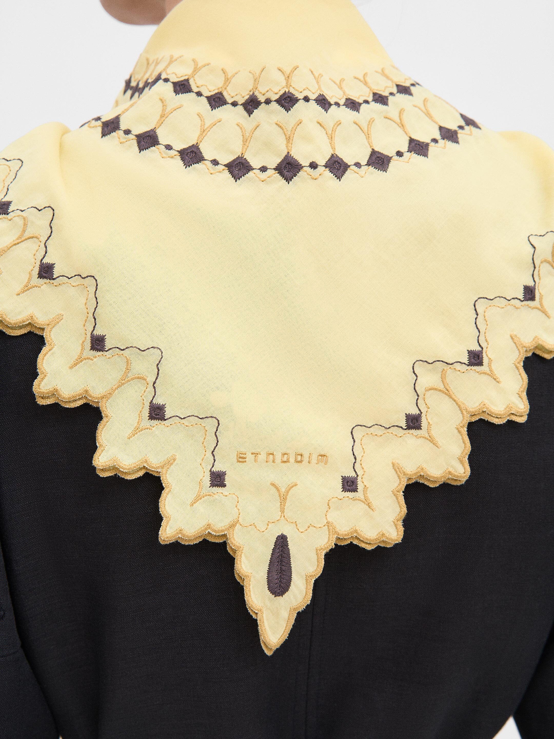 Pale Yellow "Pole" Kerchief cheap