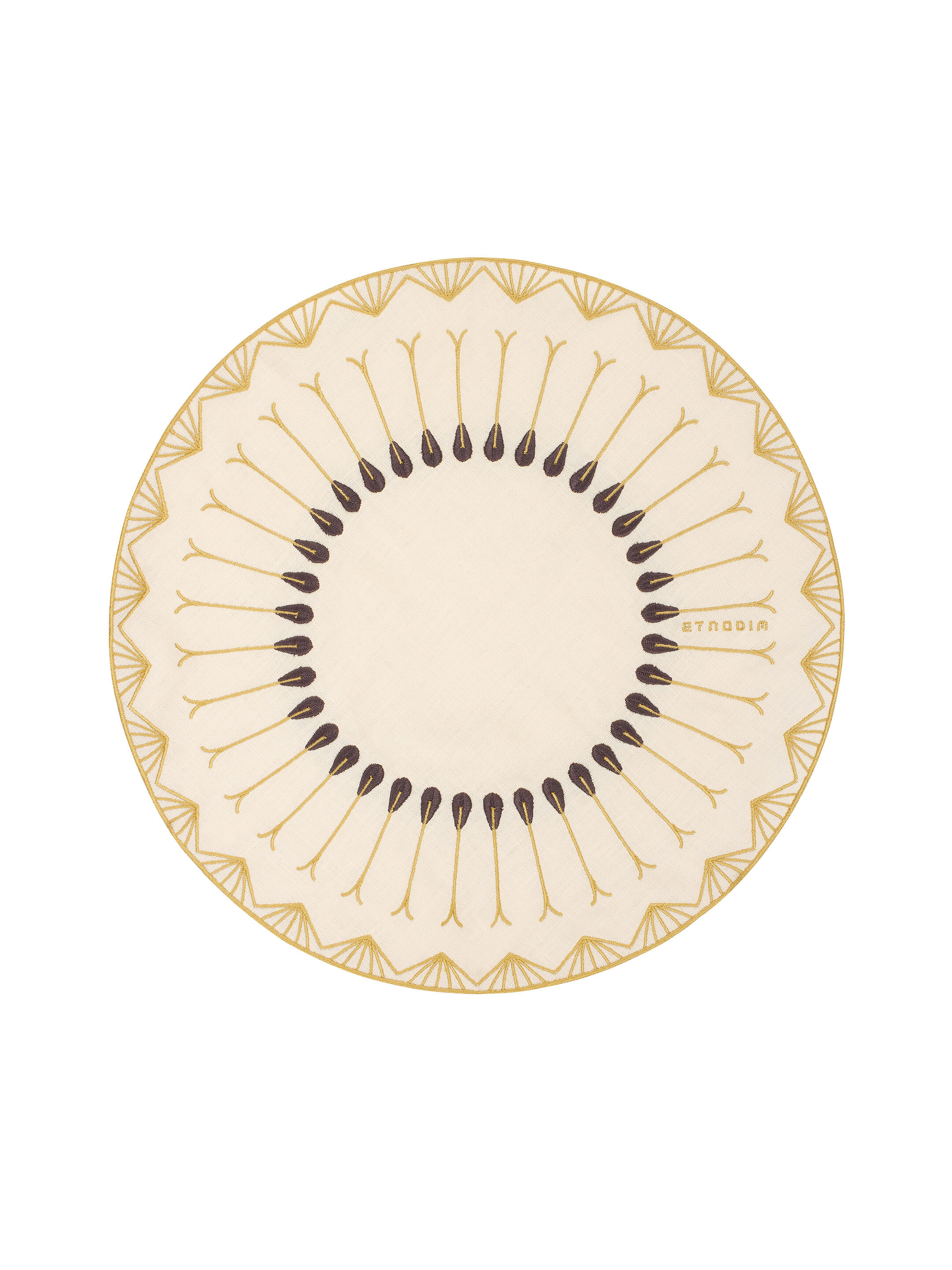 Embroidered Linen "Sontsetsvit" Table Napkin Buy