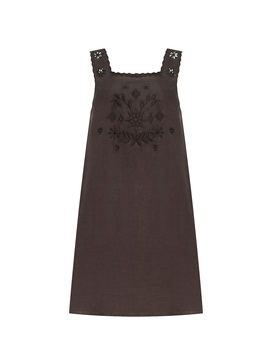 “Lelitka” Brown Sundress [0]