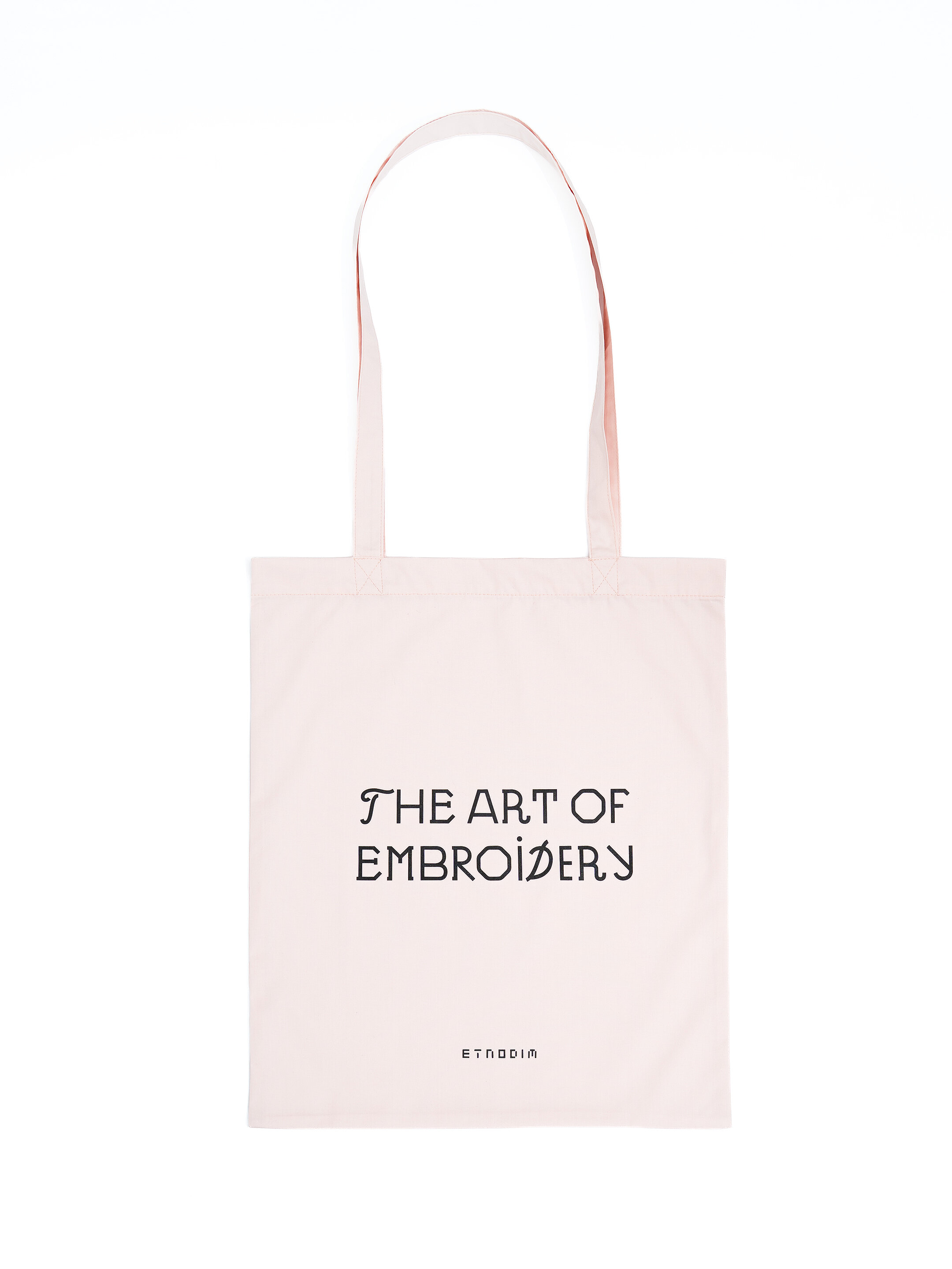 The Art of Embroidery tote bag in pink Buy
