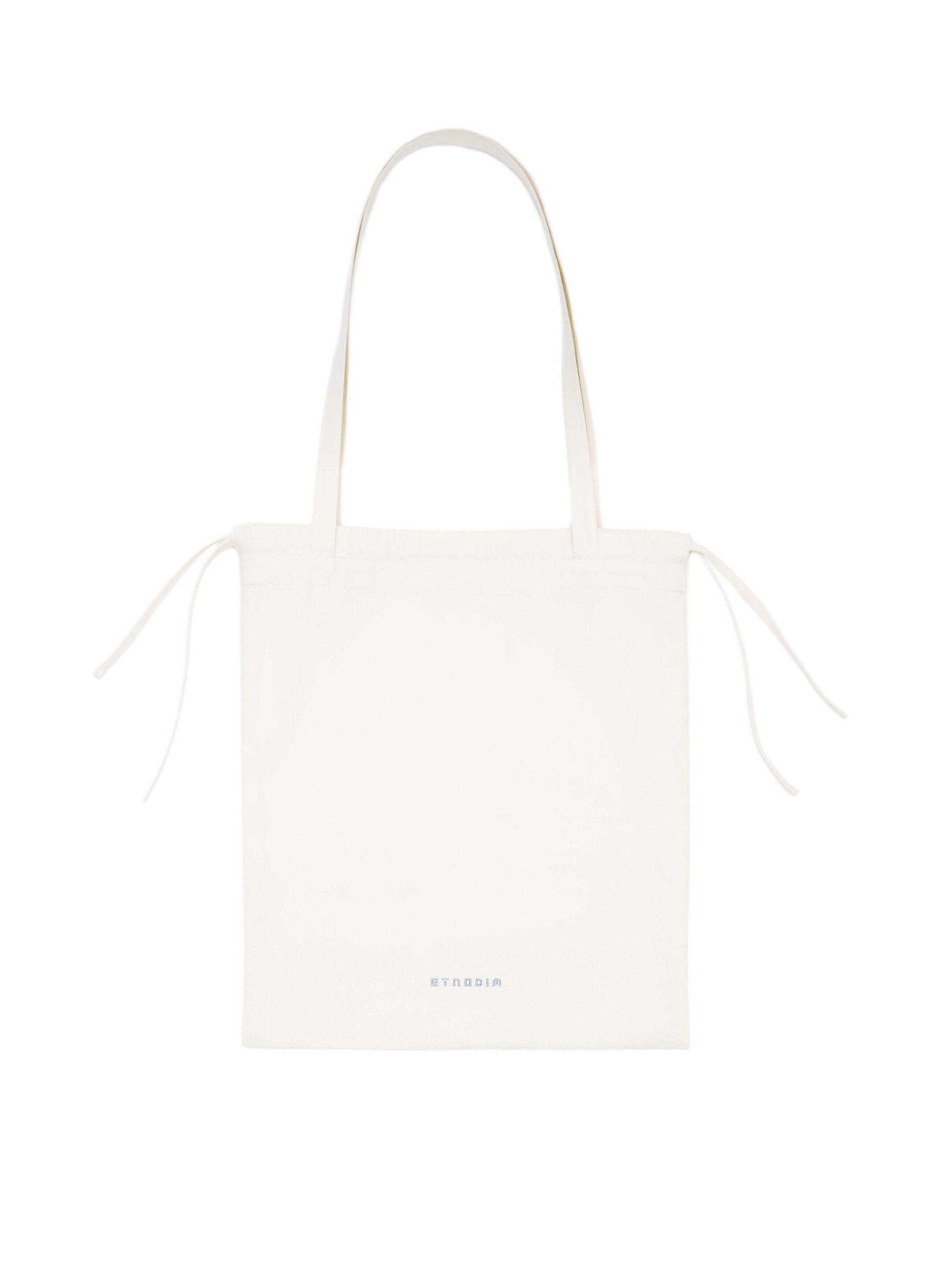 "Chess" tote bag in ivory cheap
