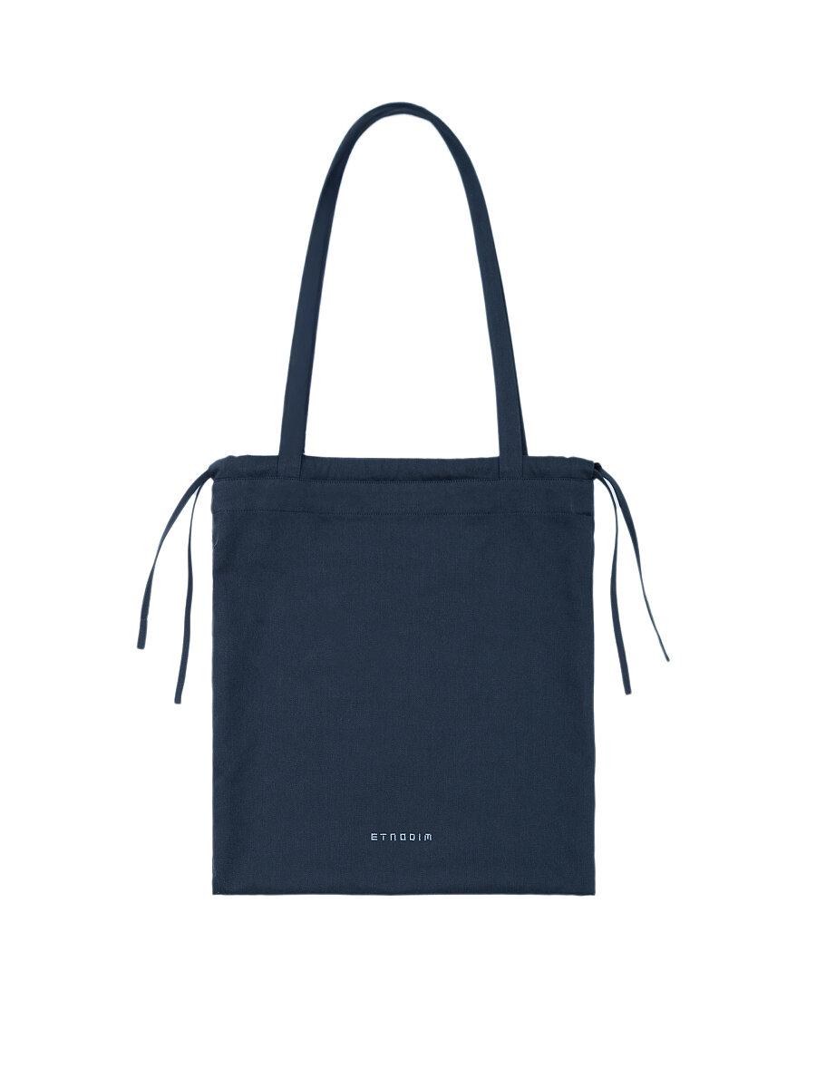 "Chess" tote bag in navy blue [0]