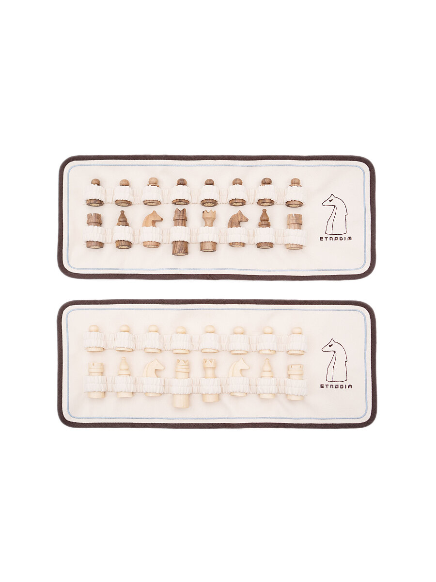 Etnodim chess set in ivory packaging [0]