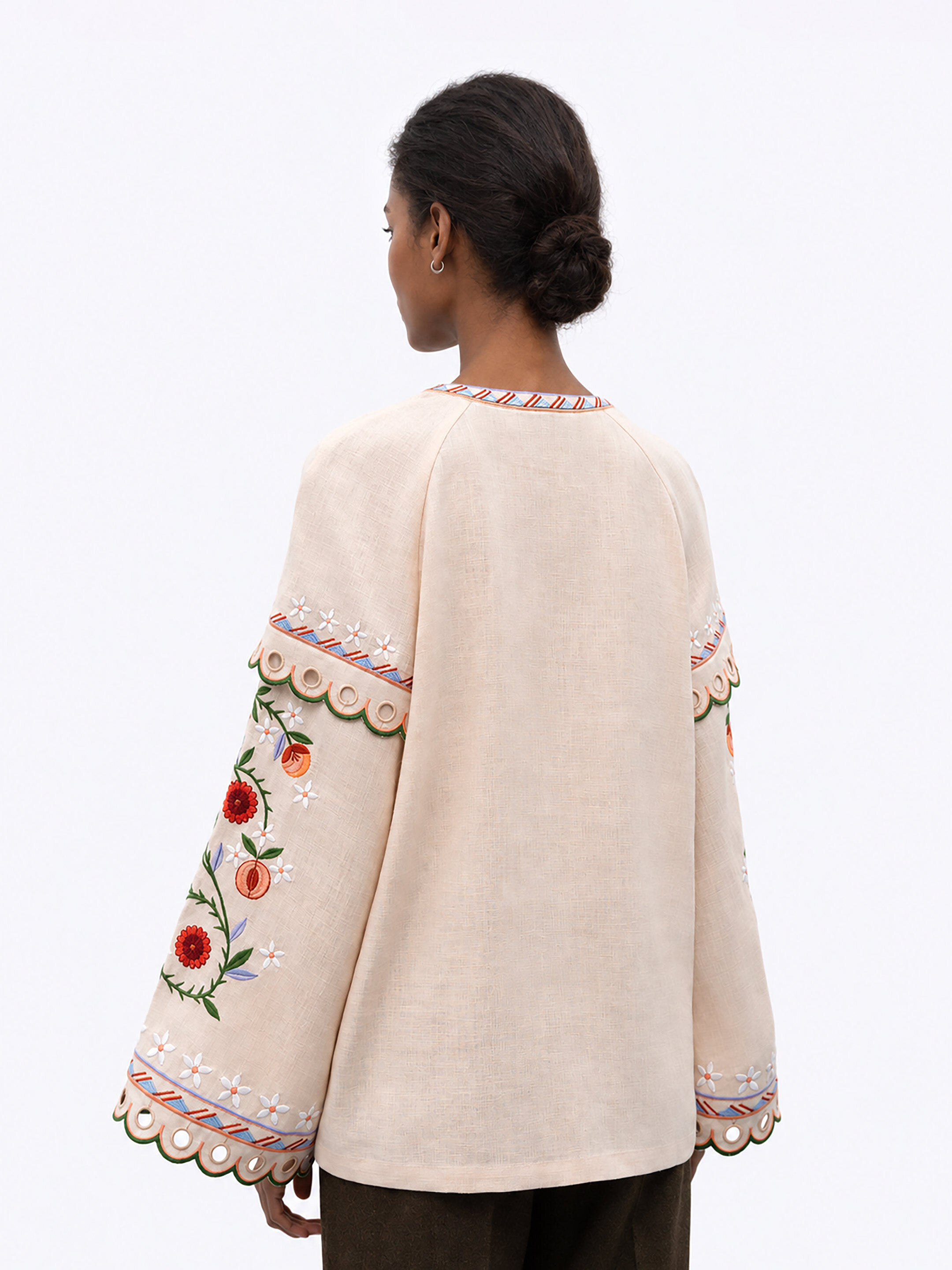 Women's embroidered blouse dedicated to the east Abrykosy W ціна
