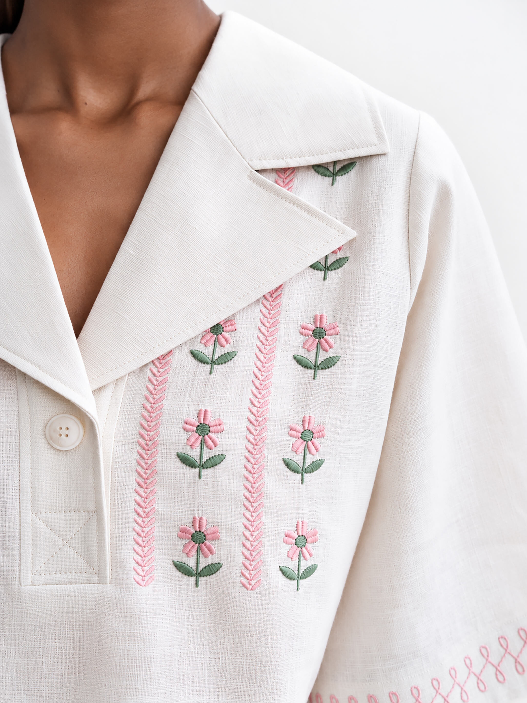 Linen casual shirt Bessarabiya Light in Ukraine