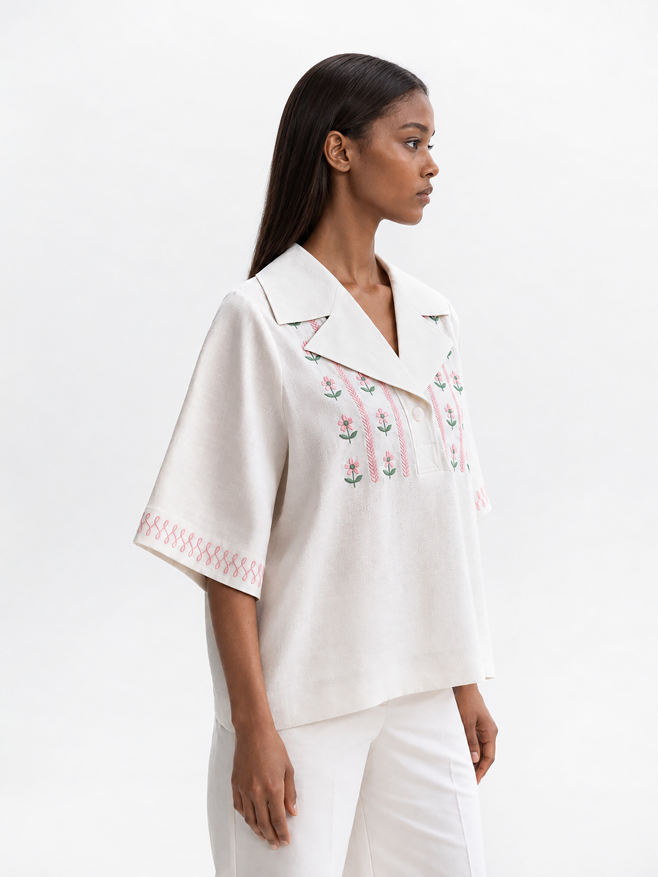 Linen casual shirt Bessarabiya Light photo