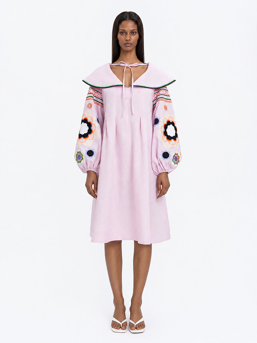 Embroidered dress “Rumiana” [0]