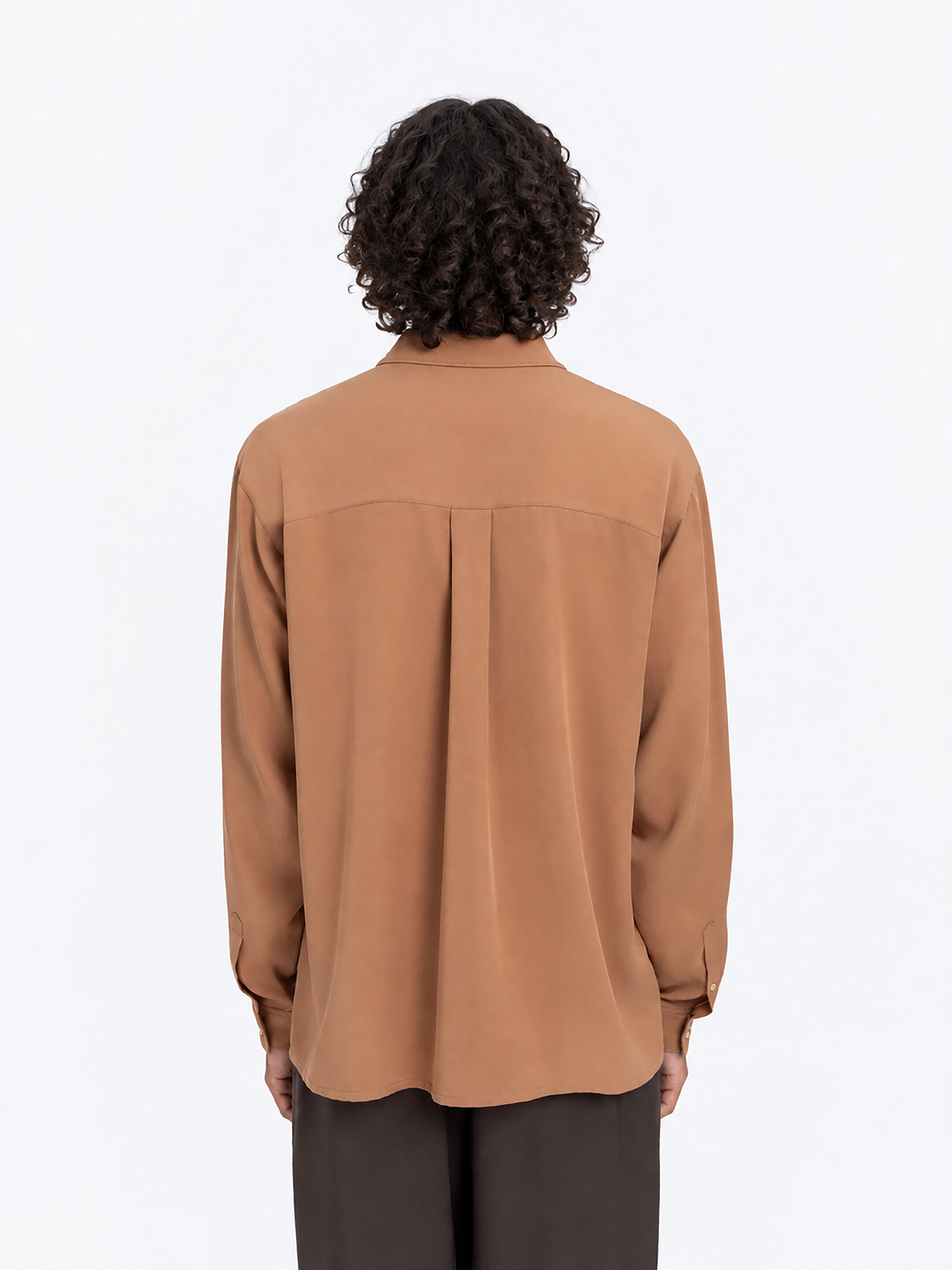 Light Embroidered Shirt "Khvylia sandy" photo