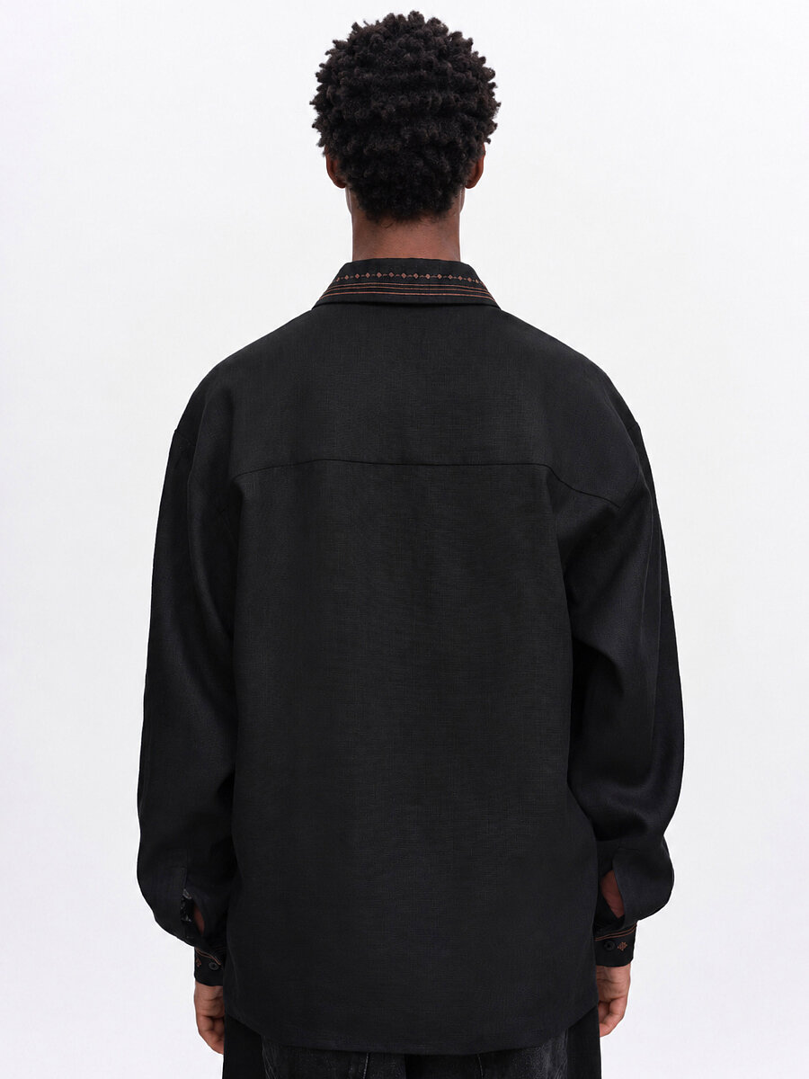 Men’s embroidered shirt  “Tien” [0]