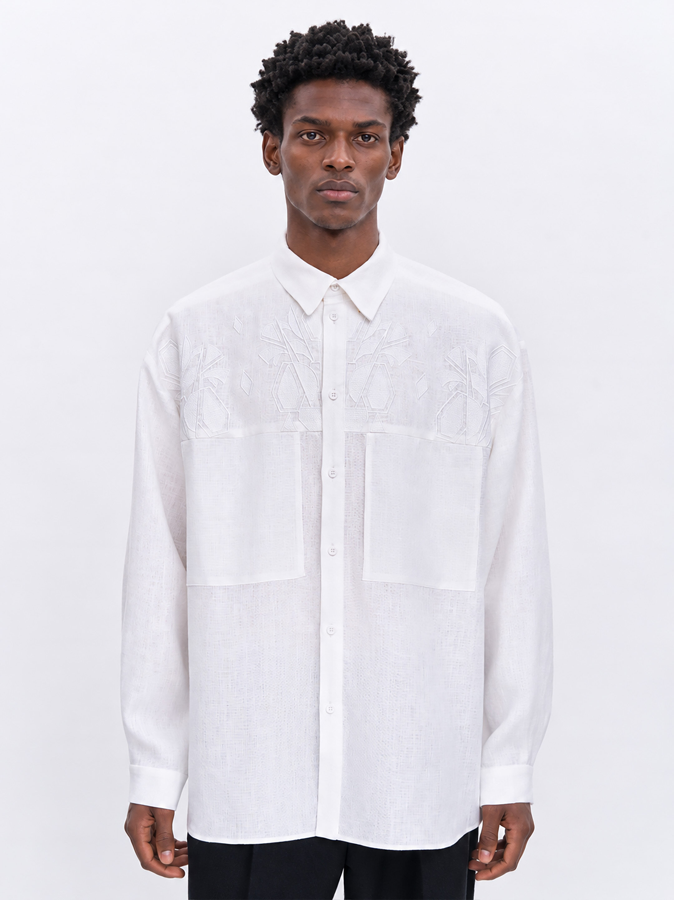 Men’s embroidered shirt  “Vasyl” Buy