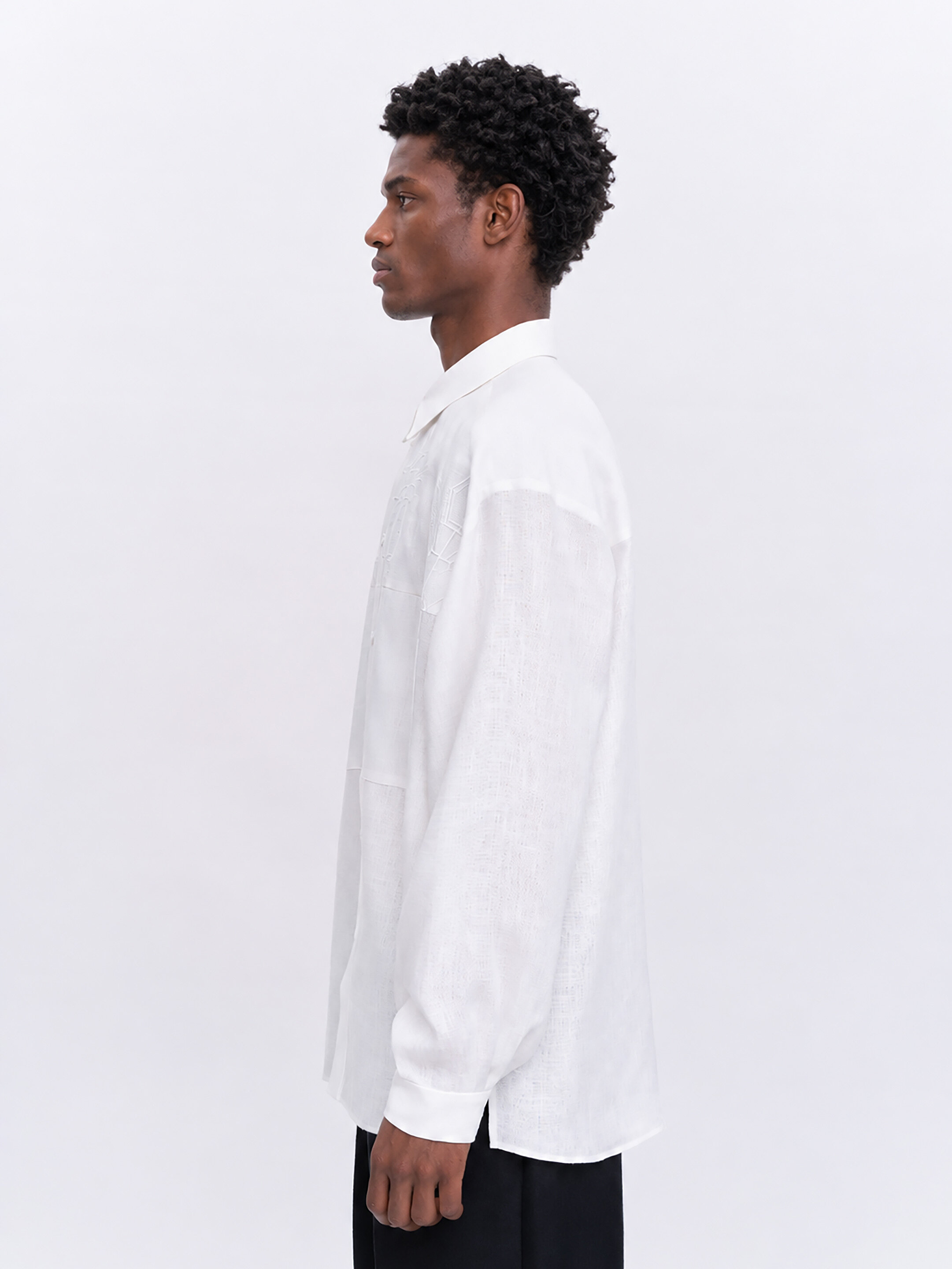 Men’s embroidered shirt  “Vasyl” in Ukraine