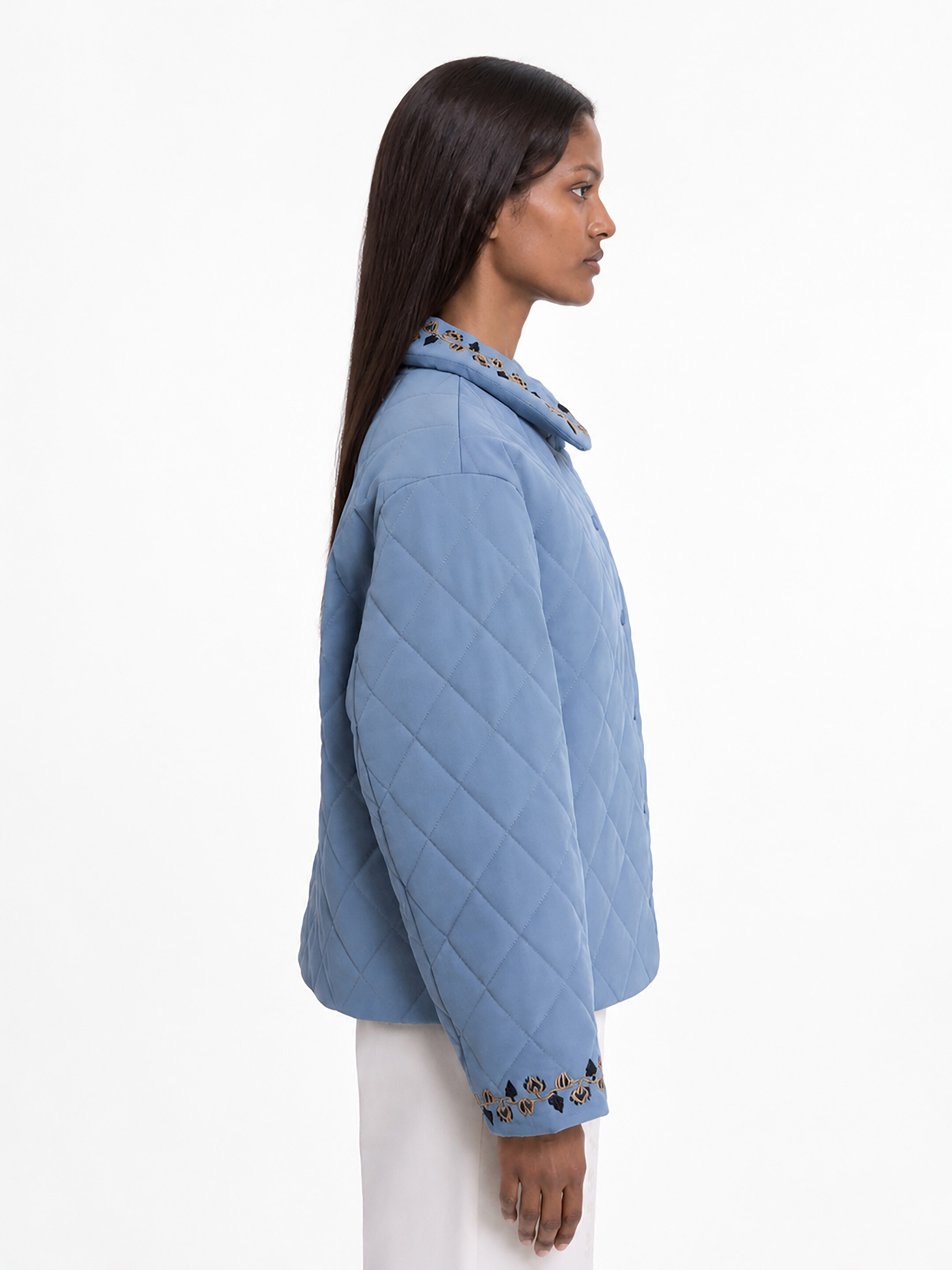 “Nova” blue jacket in Ukraine