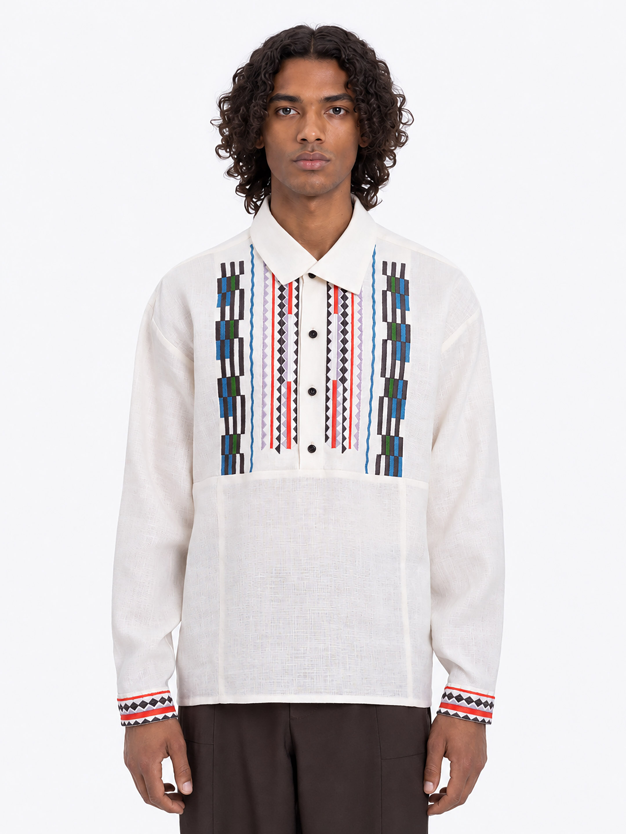 Men’s embroidered shirt  “Turf” Buy